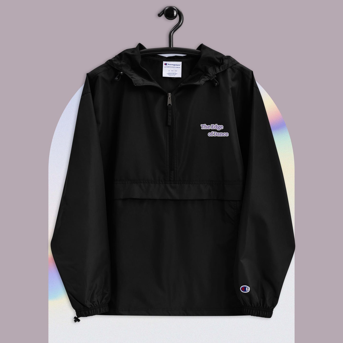 Embroidered Champion Packable Jacket